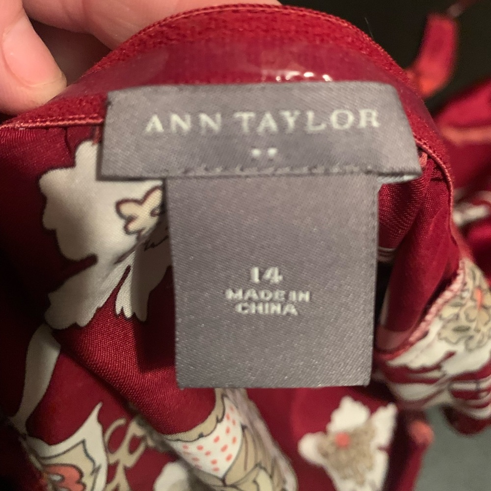 NWOT- Ann Taylor Summer Shirt - Picture 4 of 4